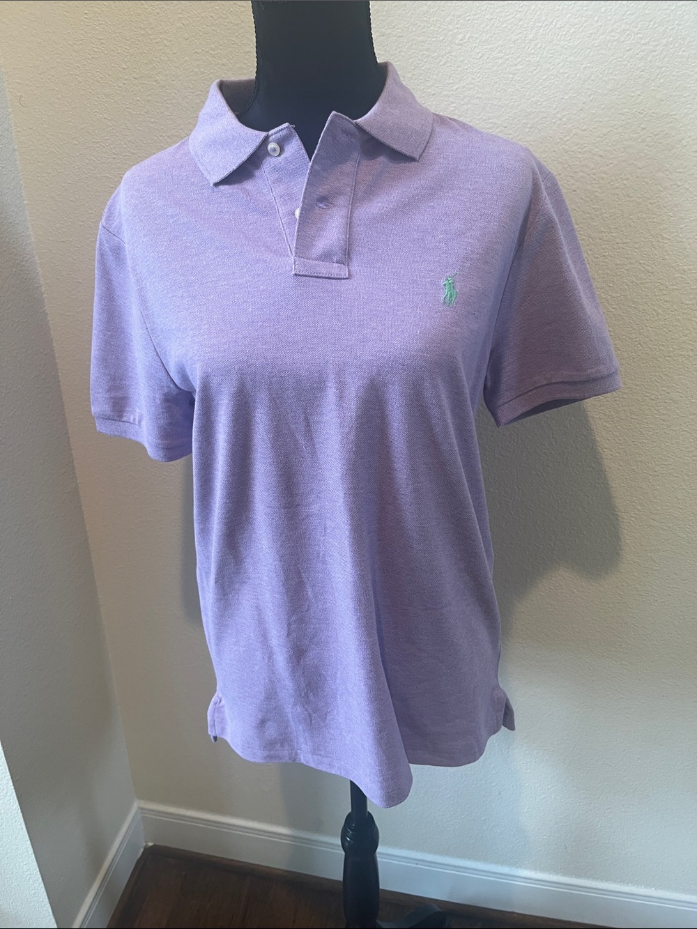 Ralph Lauren Lavender Polo with Mint Green Pony